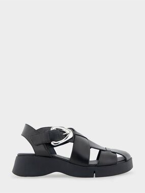 Aerosoles Fabian Black Sandal sz 9